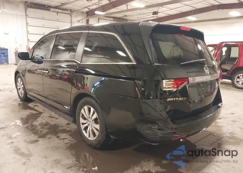 2014 Honda Odyssey Ex-L из США, поврежденный, VIN 5FNRL5H62EB024118